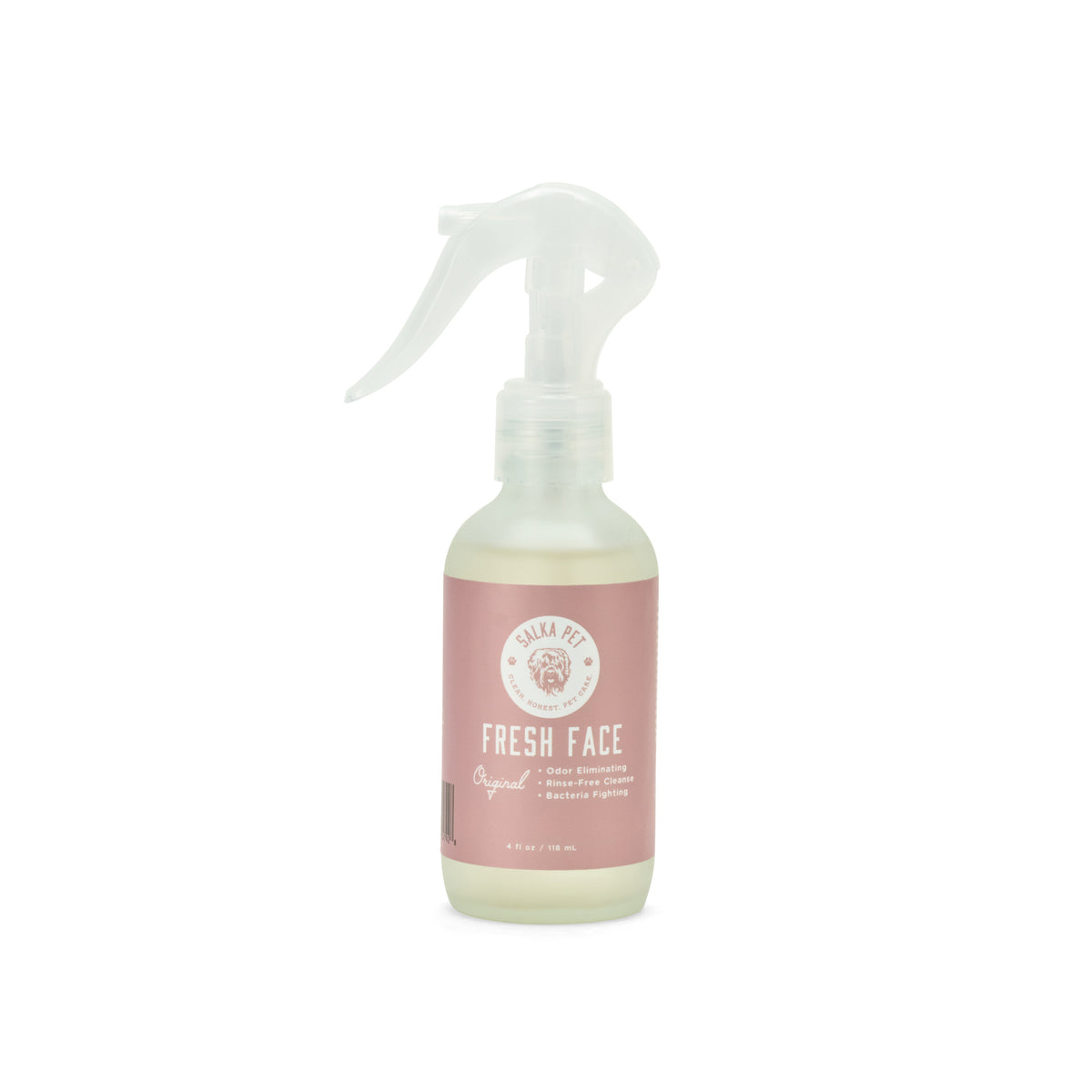 SALKA Pet Fresh Face Post Meal Cleanser- Odor eliminating 4oz