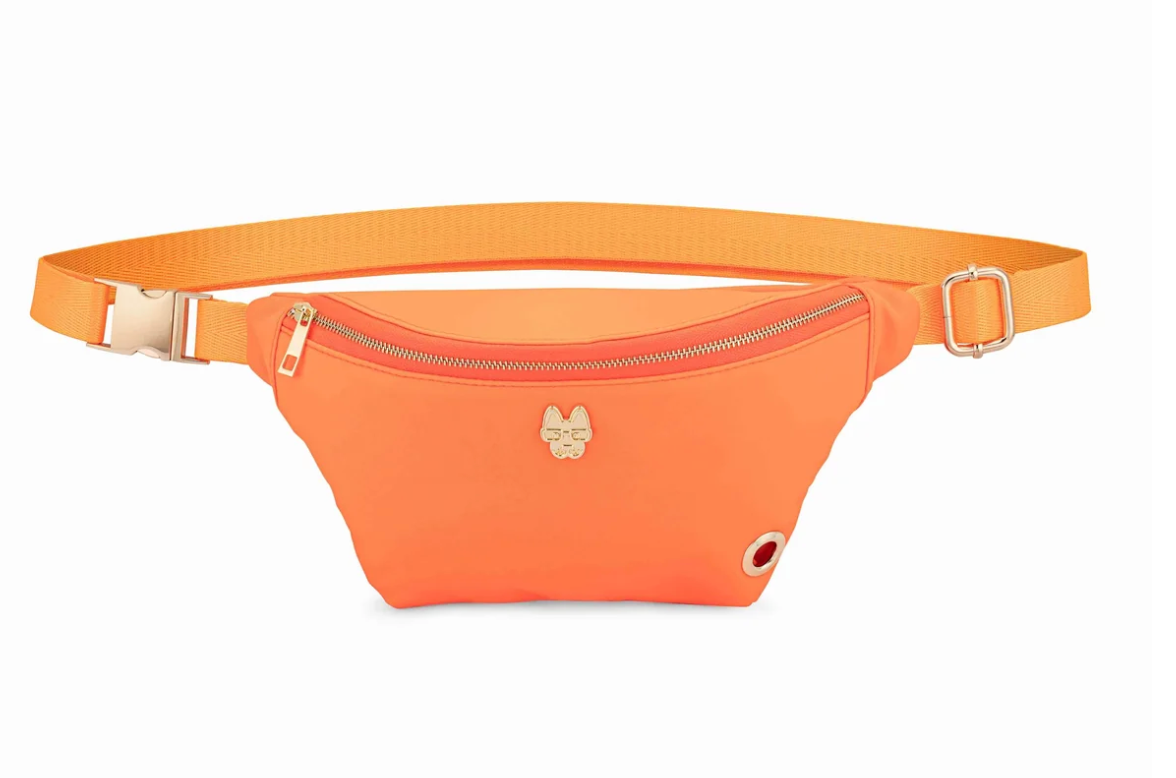 Pink Papyrus Belt Bag