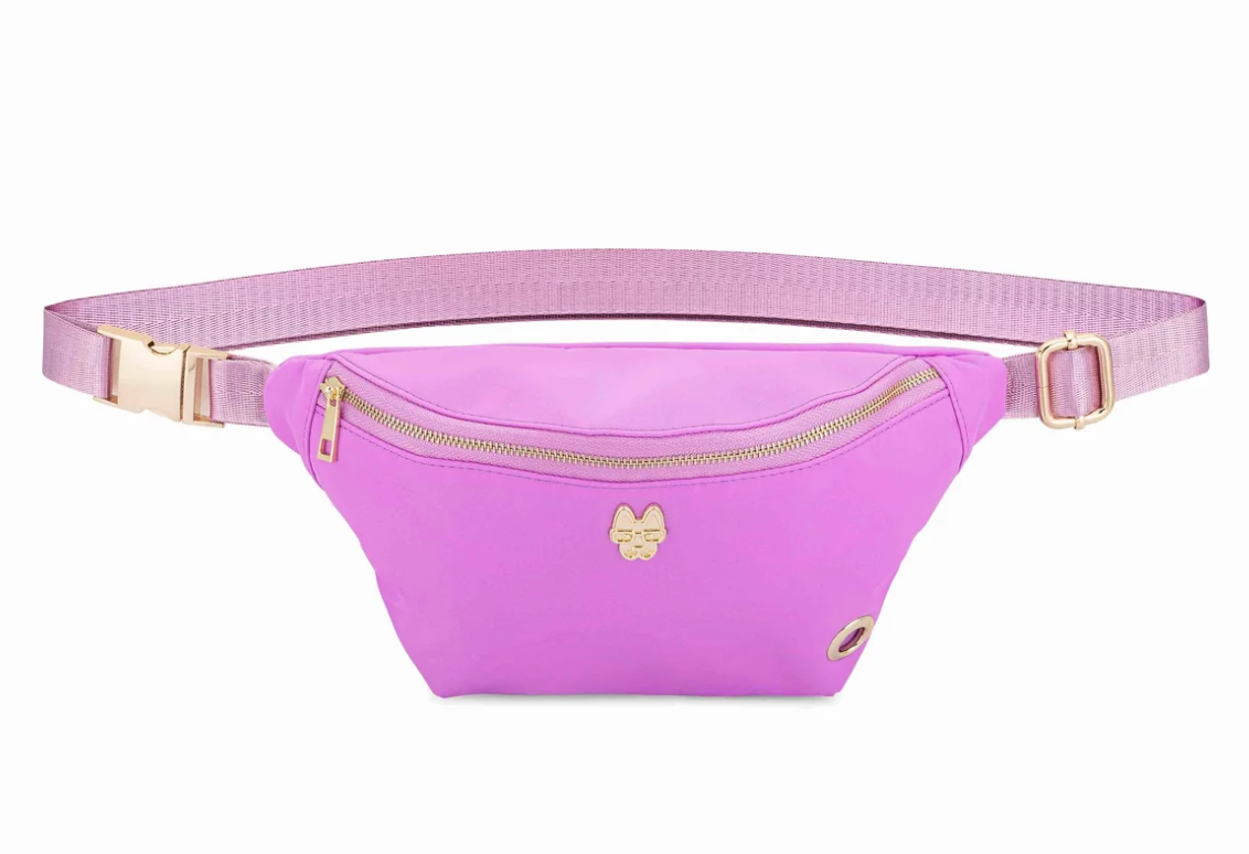 Pink Papyrus Belt Bag