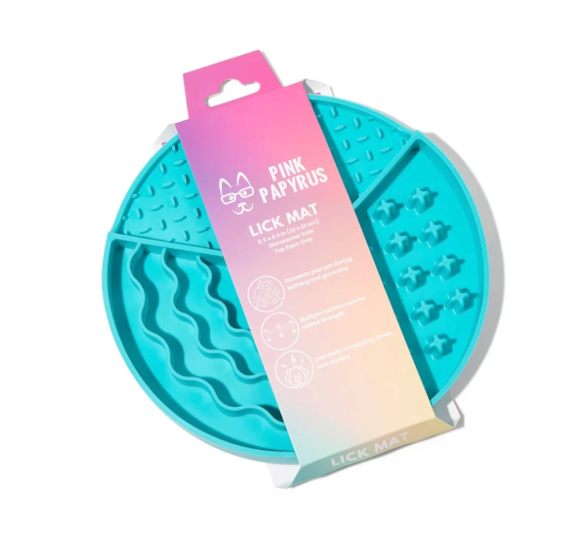 Pink Papyrus Lick Mat