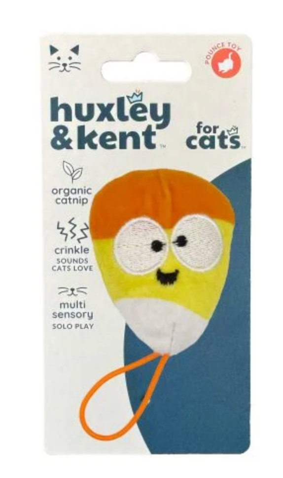 Huxley& Kent Kookie Korn Flinger Cat Toy tiny tuff