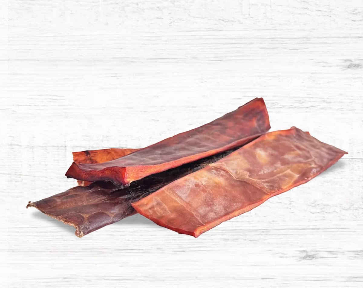 Home Range Flattened Collagen Jerky Strips 12"