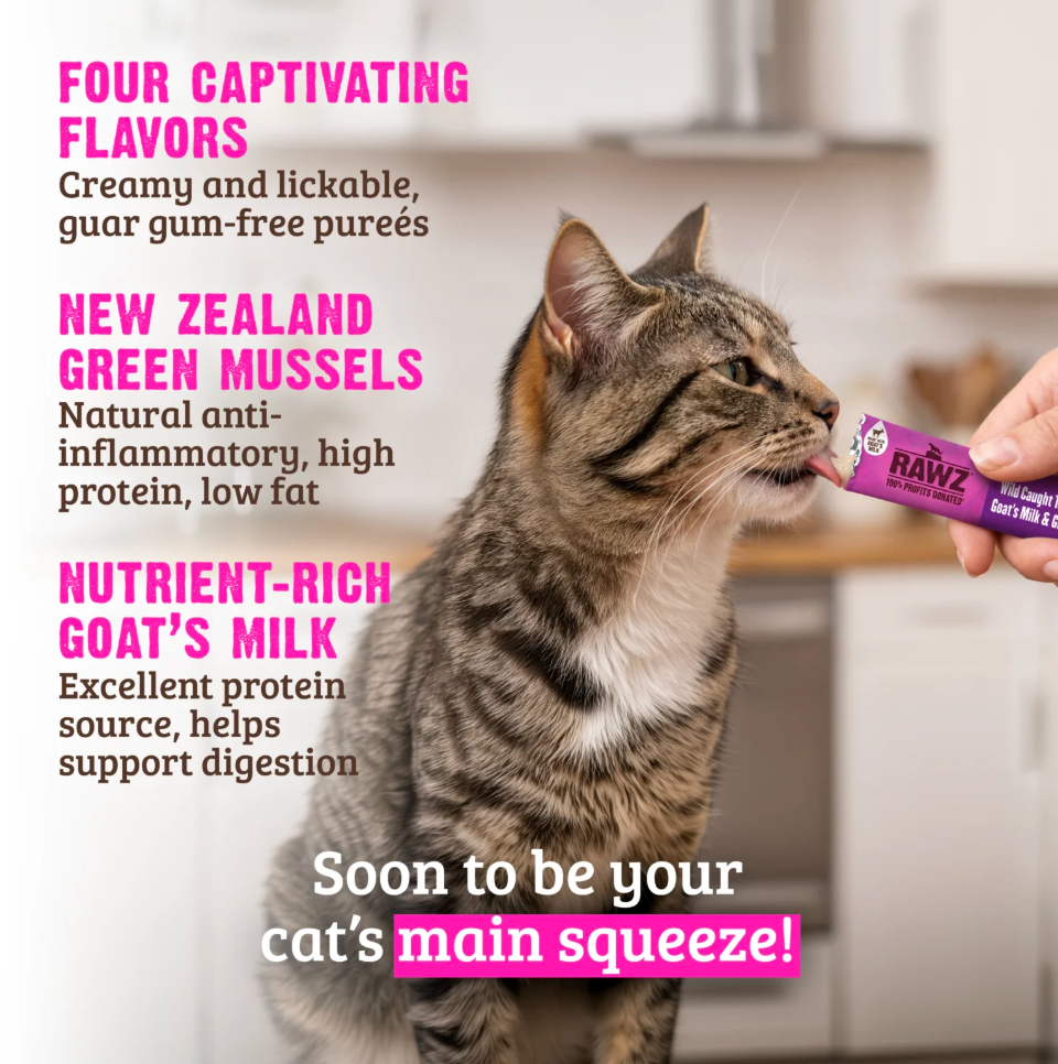 Rawz Goat Milk Lickable- Cat
