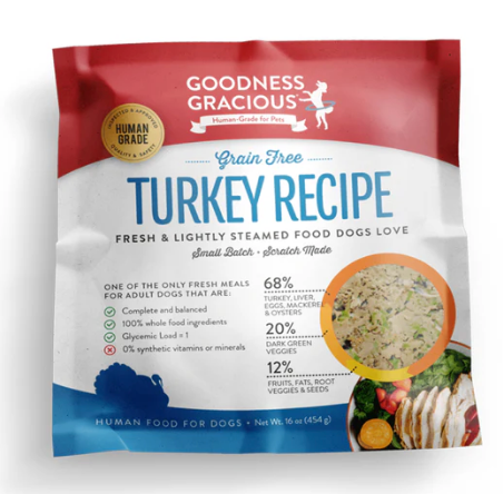 Goodness Gracious Gently Cooked Dog Food