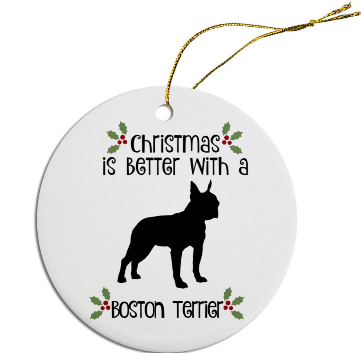 Dog Breed Christmas Ornament
