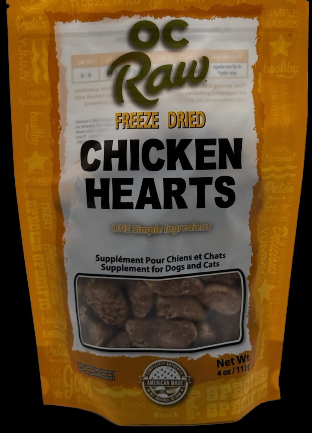 OC Raw Freeze Dried Single Ingredient Treats