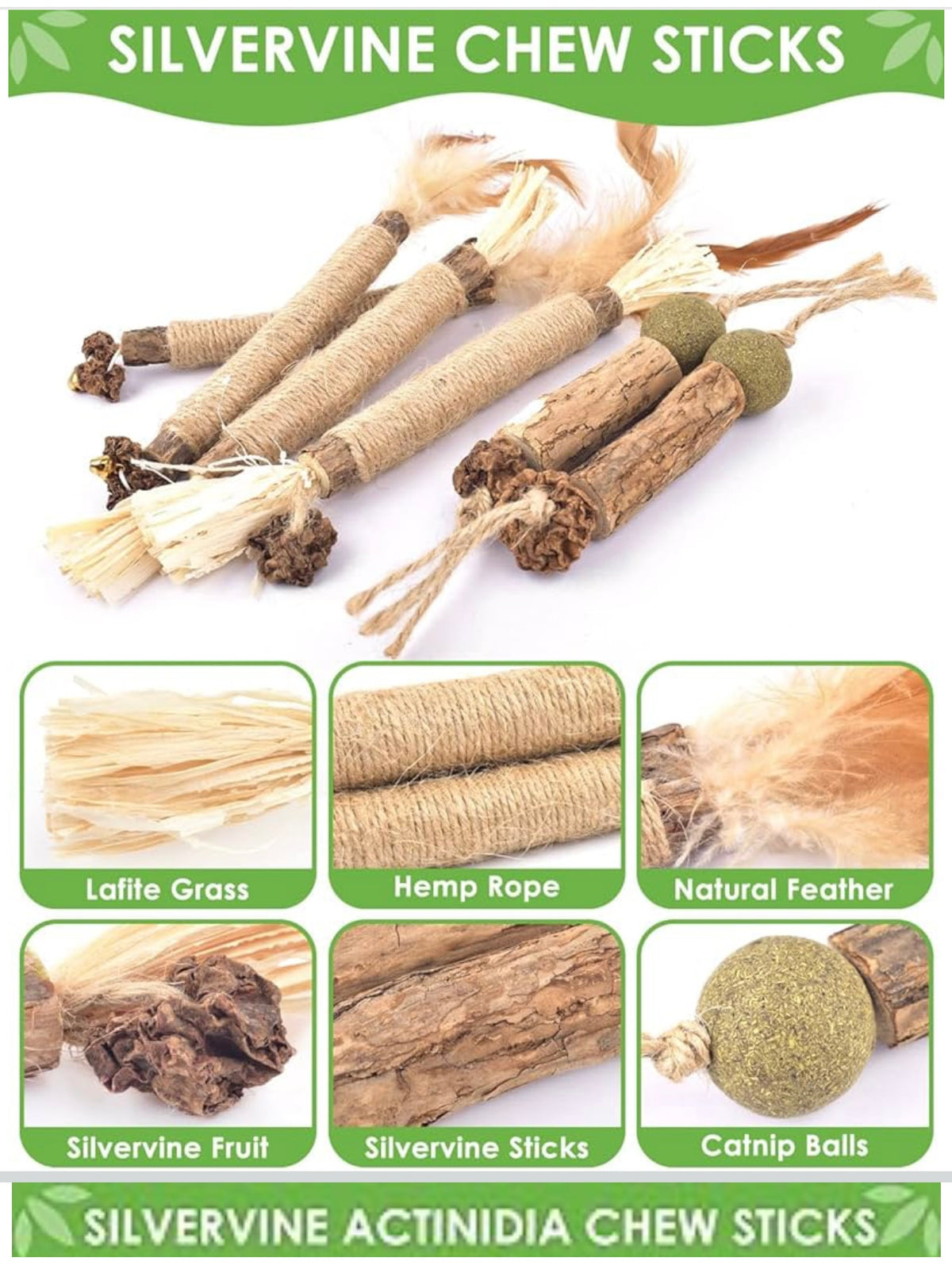 Silvervine Chew Sticks