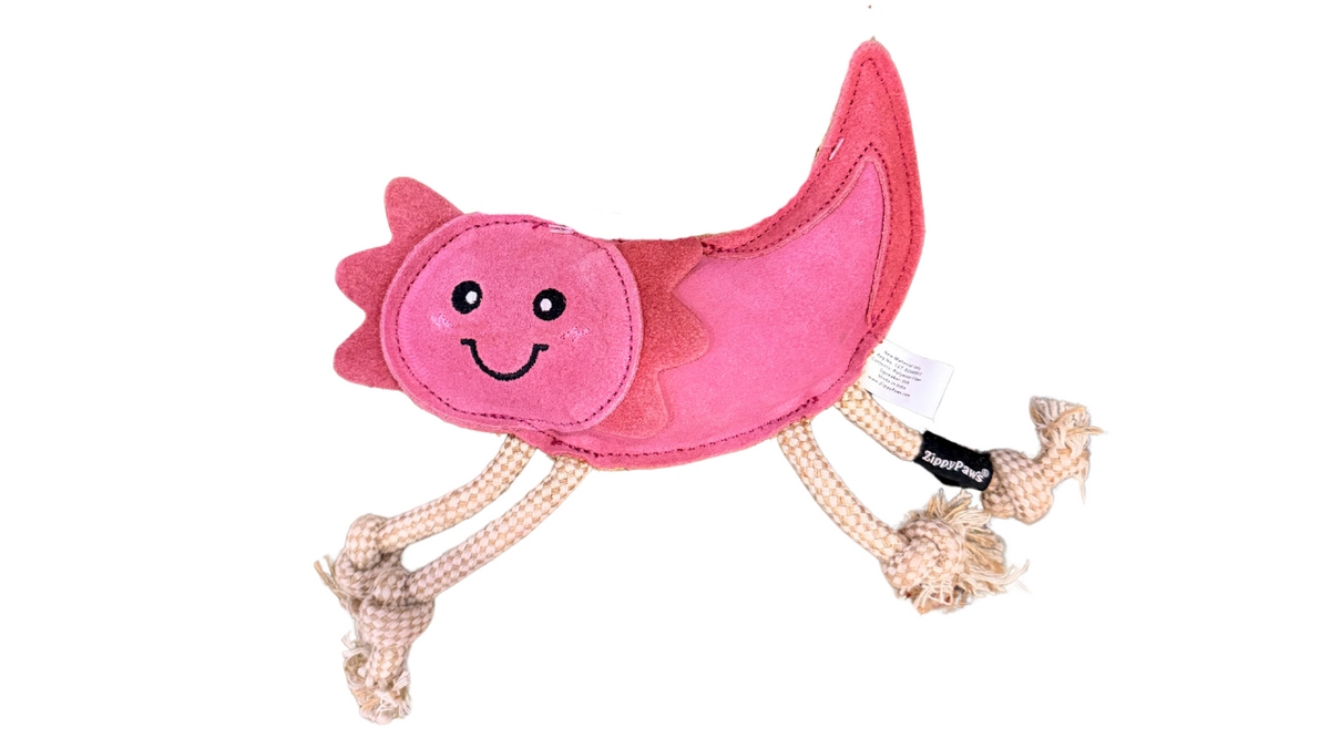 Zippy Paws EcoZippy Suede Rope Buddies