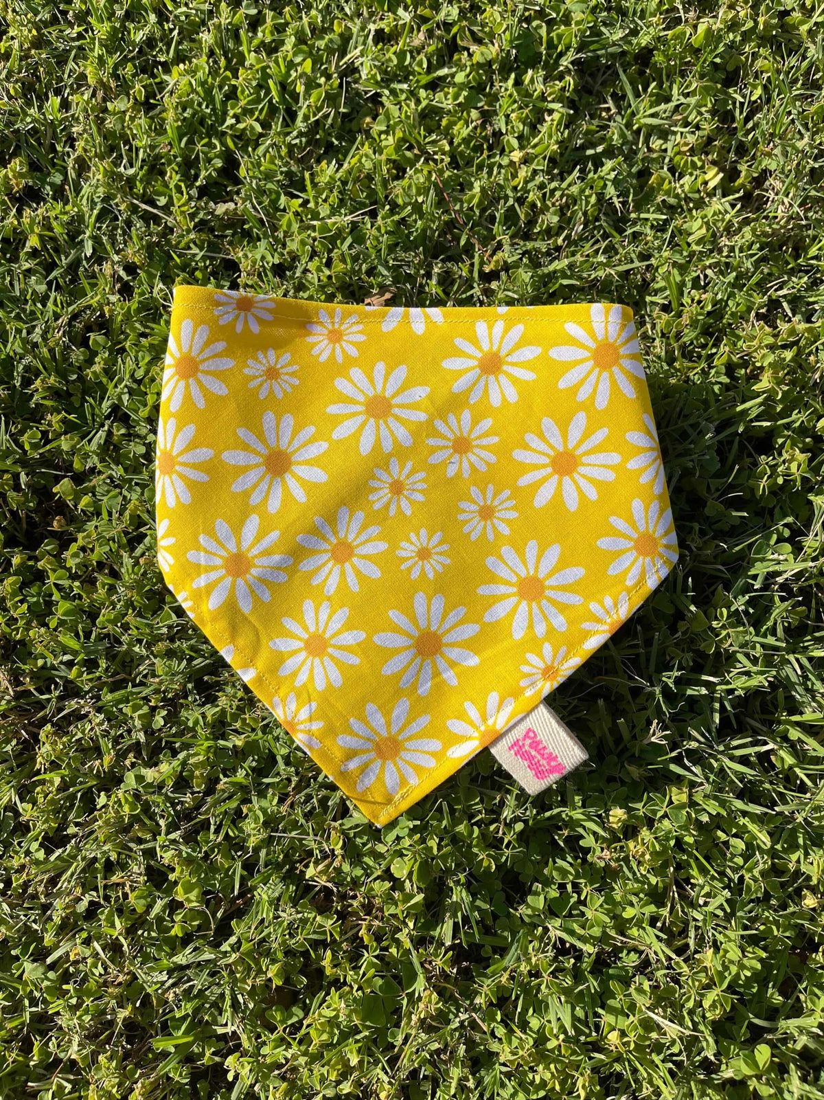 Yellow Daisy Bandana