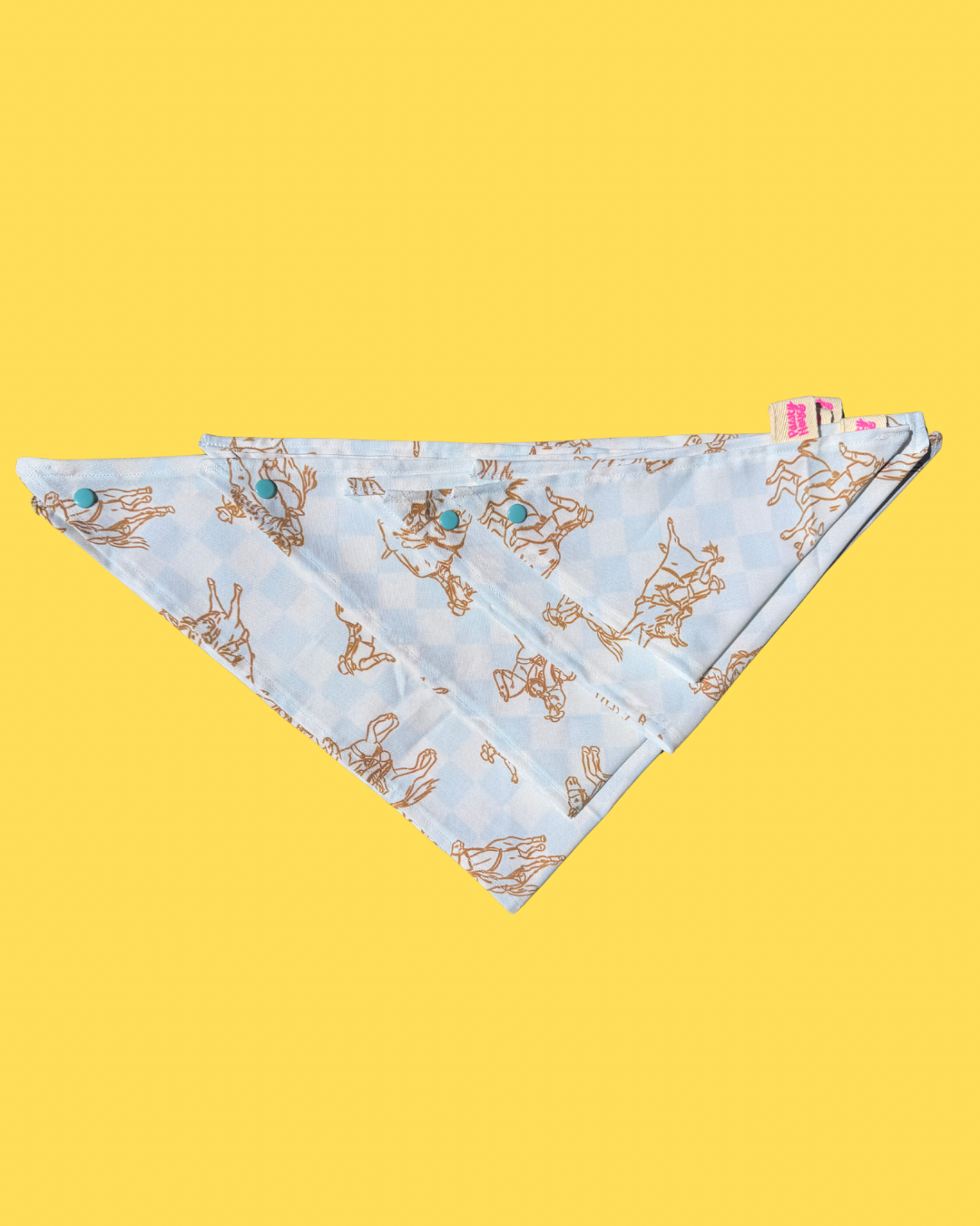 Checkered Cowboy Bandana