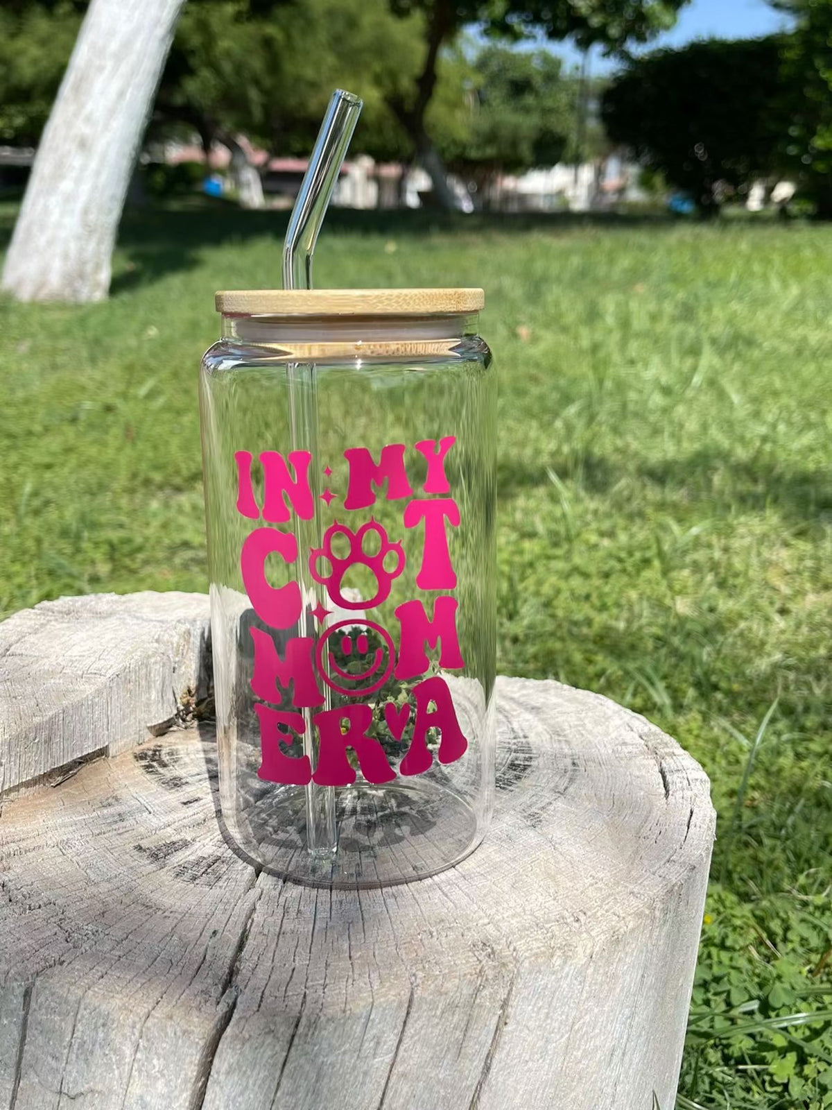 Era Coffee Glass Cat