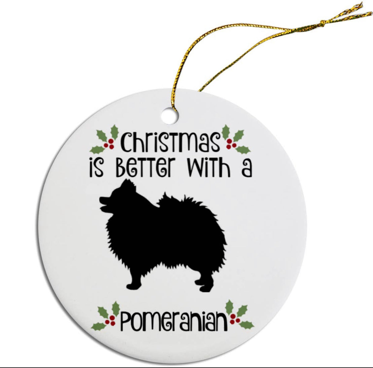 Dog Breed Christmas Ornament