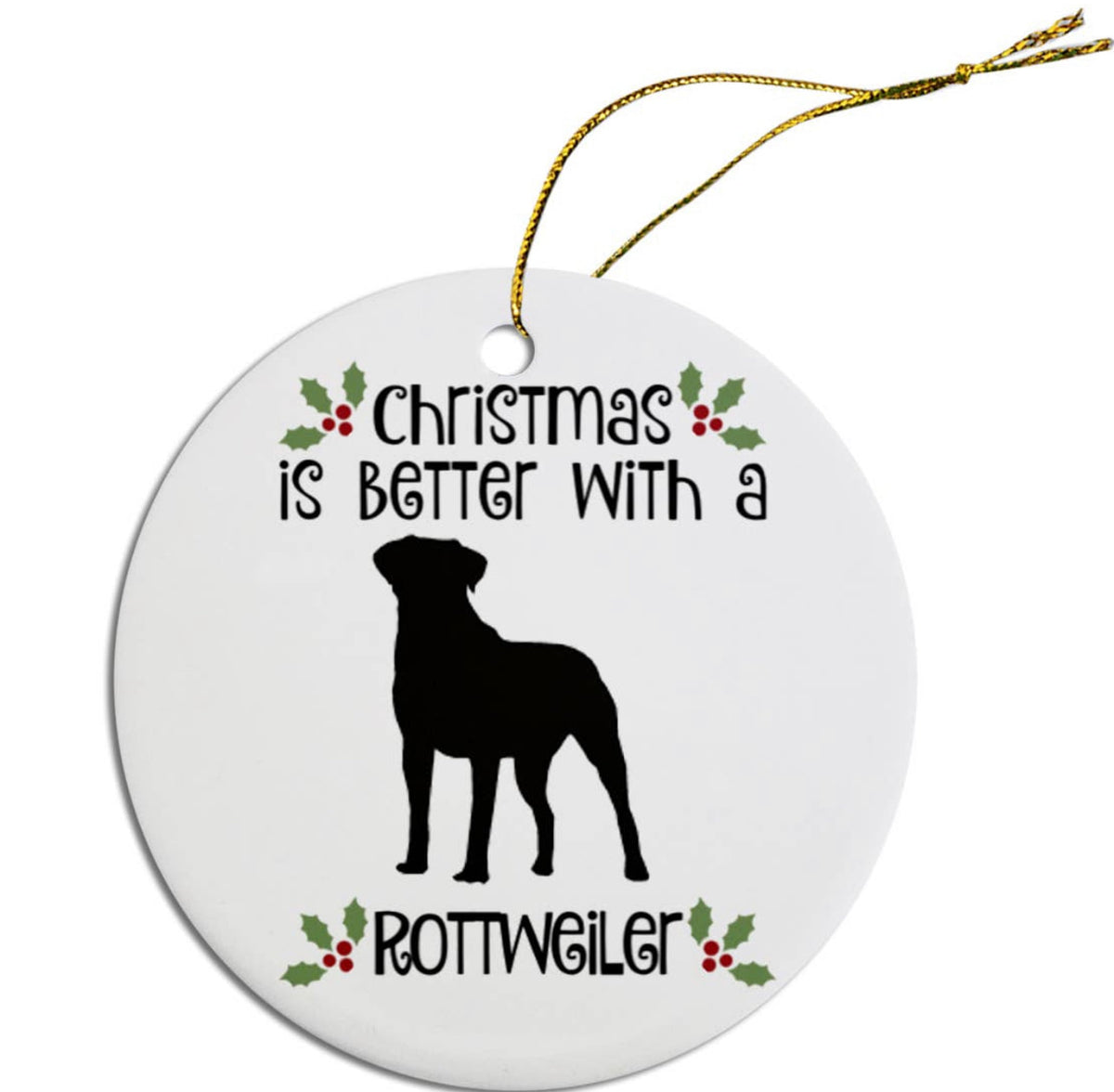 Dog Breed Christmas Ornament