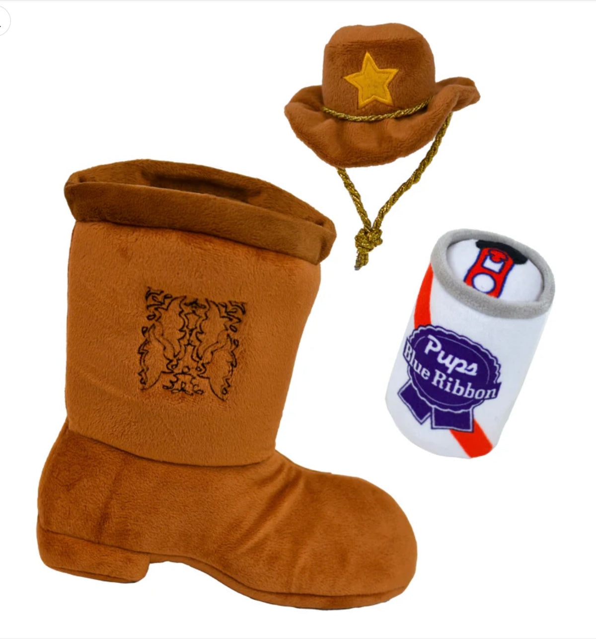 Cowboy Boot Burrow Toy