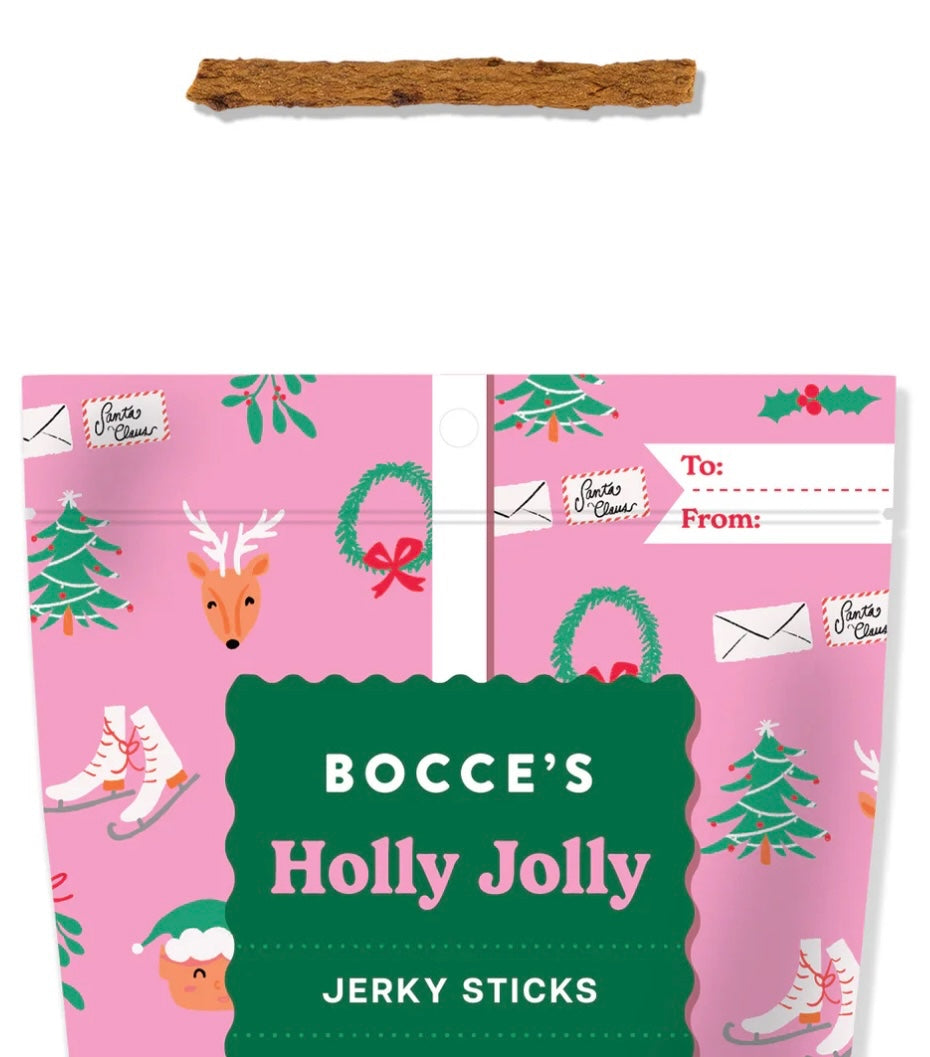 Bocce’s Holly Jolly Jerky Sticks