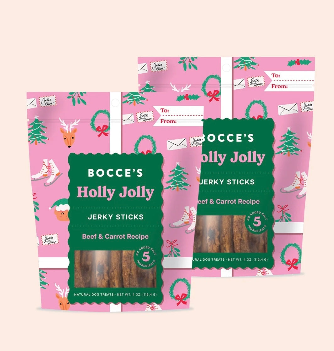 Bocce’s Holly Jolly Jerky Sticks