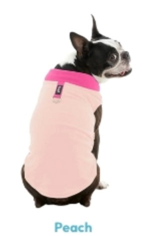 Gooby Fleece Vest- Half Stretch