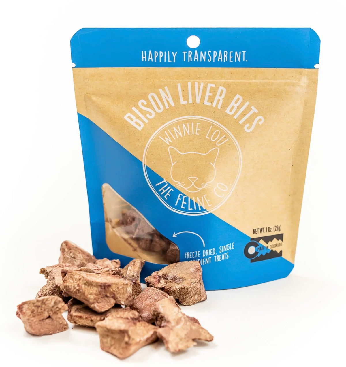 Winnie Lou Cat Bison Bits