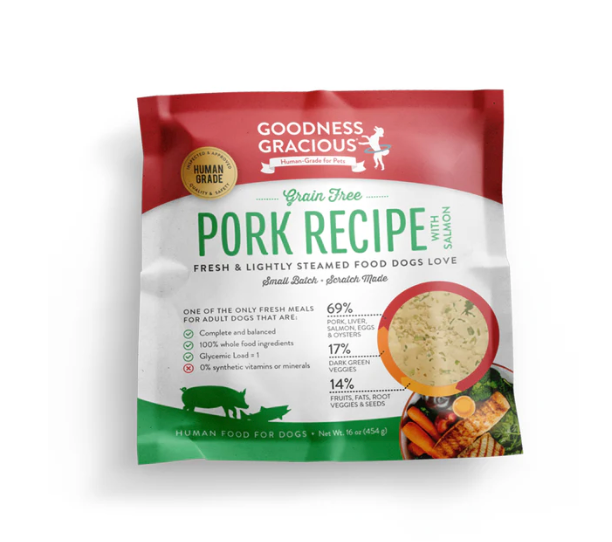 Goodness Gracious Gently Cooked Dog Food