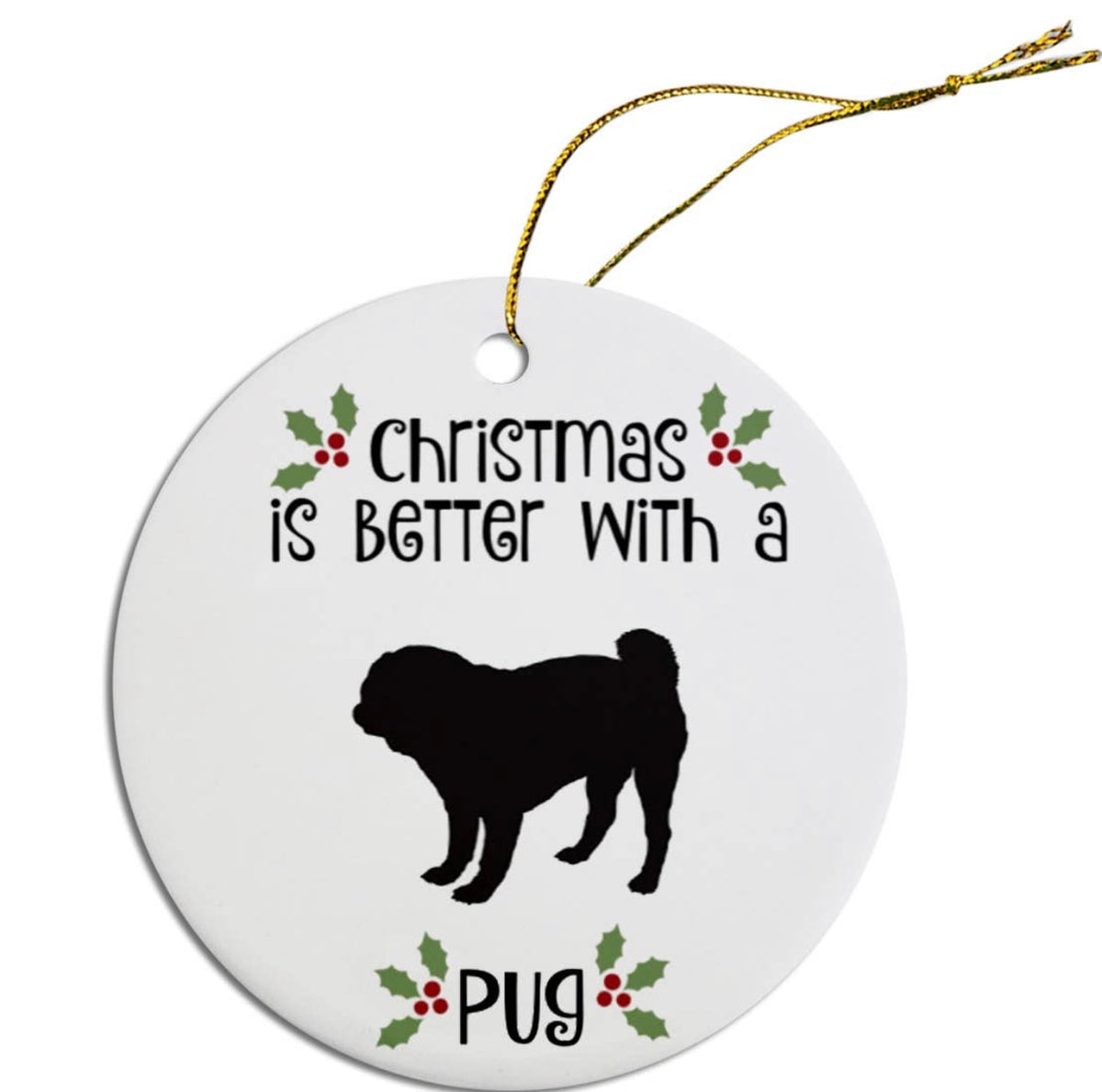 Dog Breed Christmas Ornament