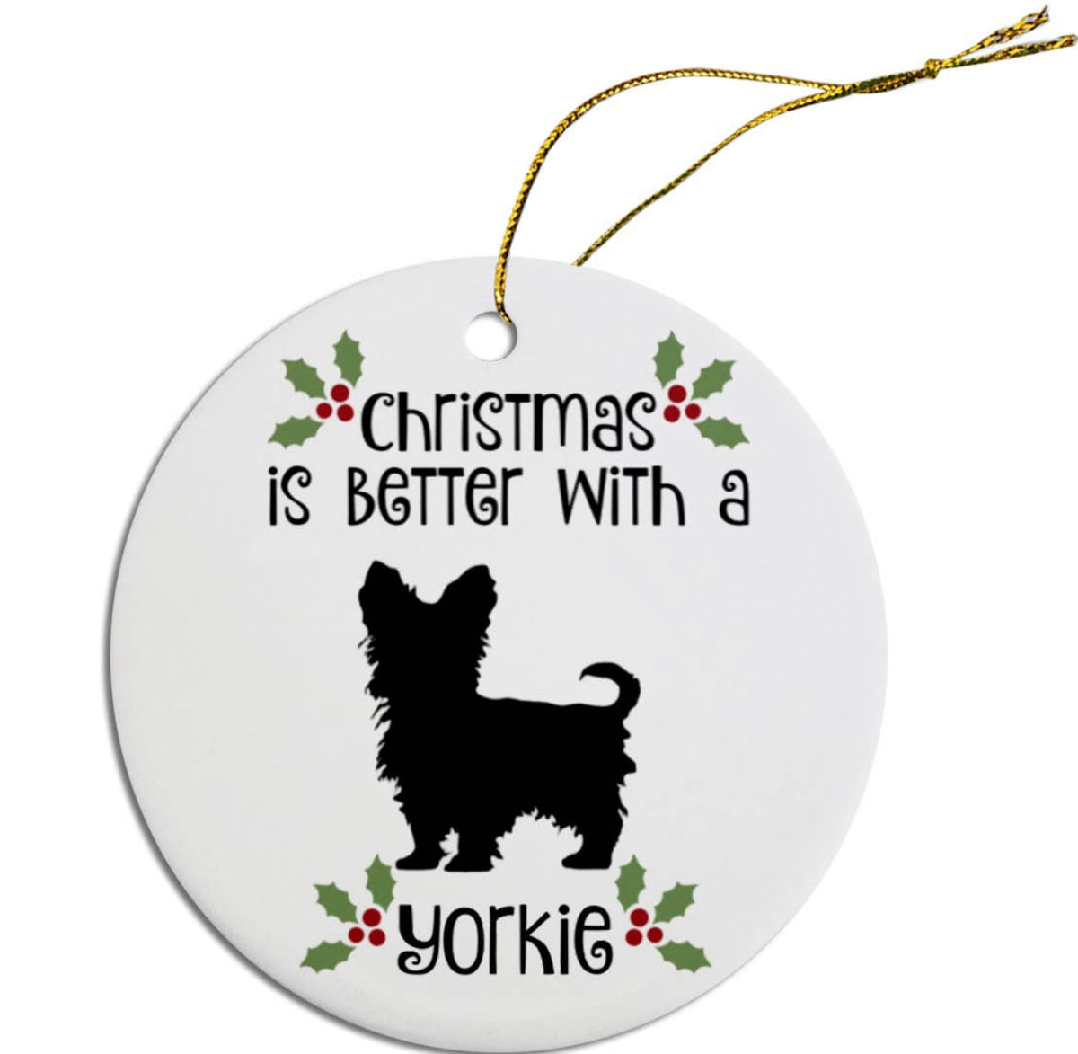Dog Breed Christmas Ornament