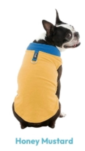 Gooby Fleece Vest- Half Stretch
