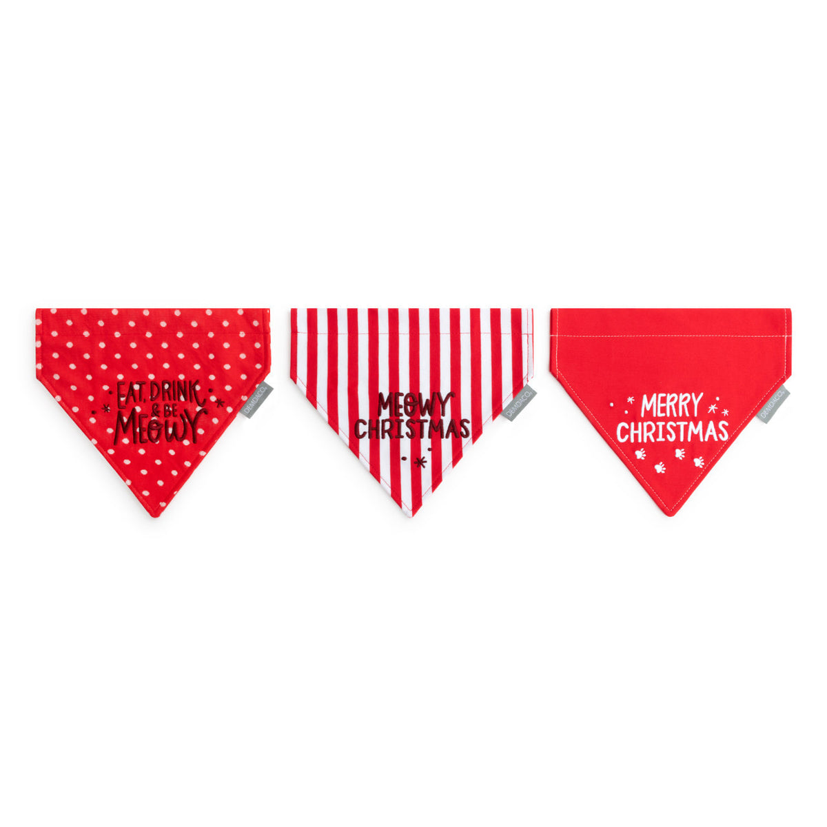 Christmas Kitty Bandanas