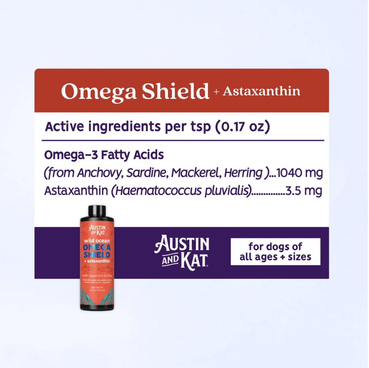 Austin And Kat Wild Ocean  Omega Shield + Astaxanthin