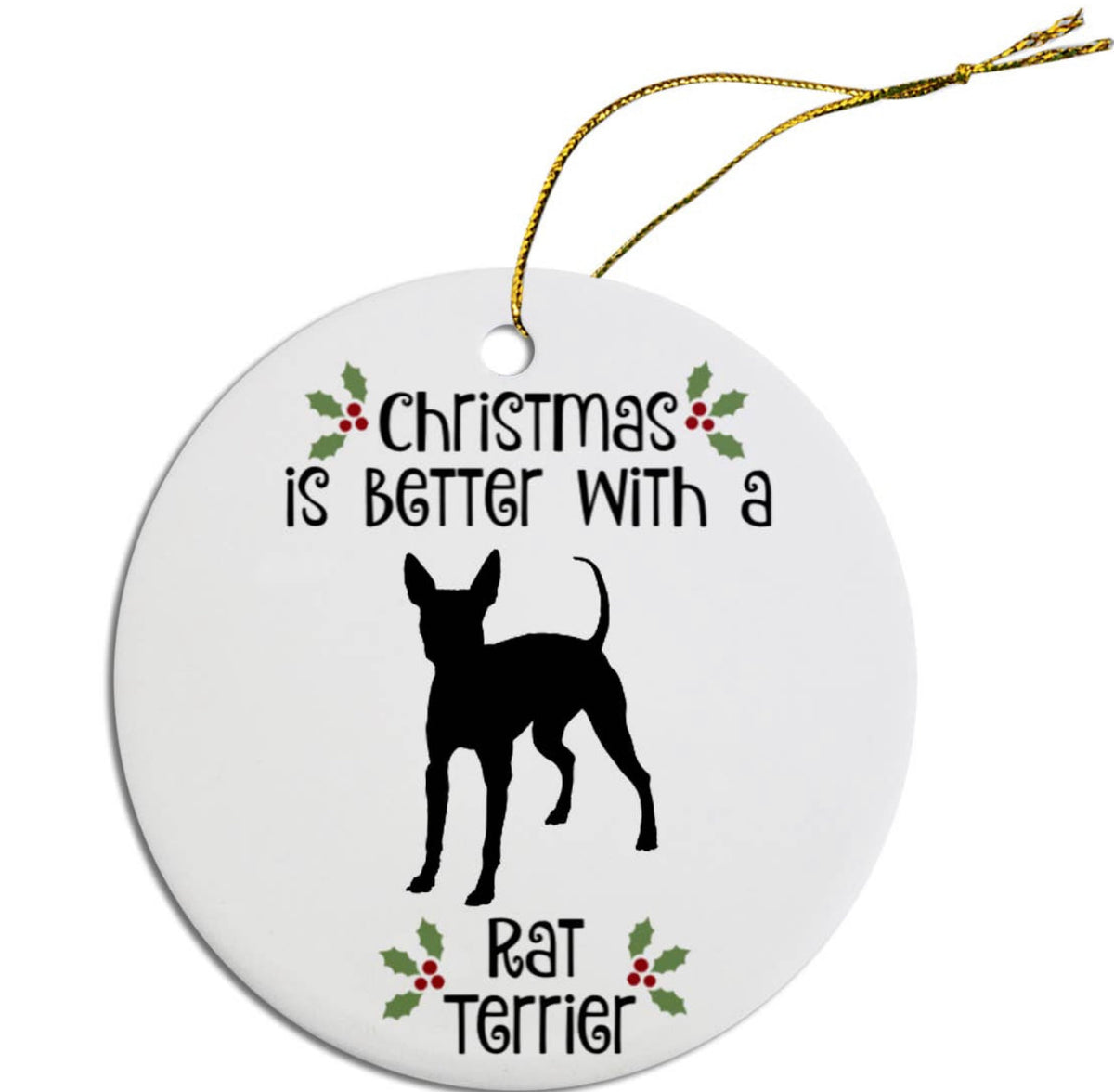 Dog Breed Christmas Ornament