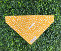 Lucy Lou and Co. Yellow Polka Dot Bandana