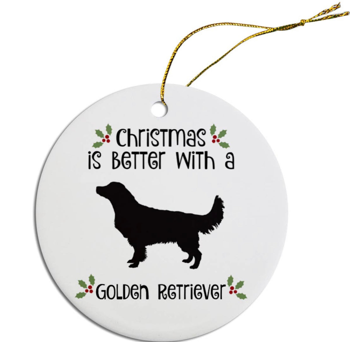 Dog Breed Christmas Ornament