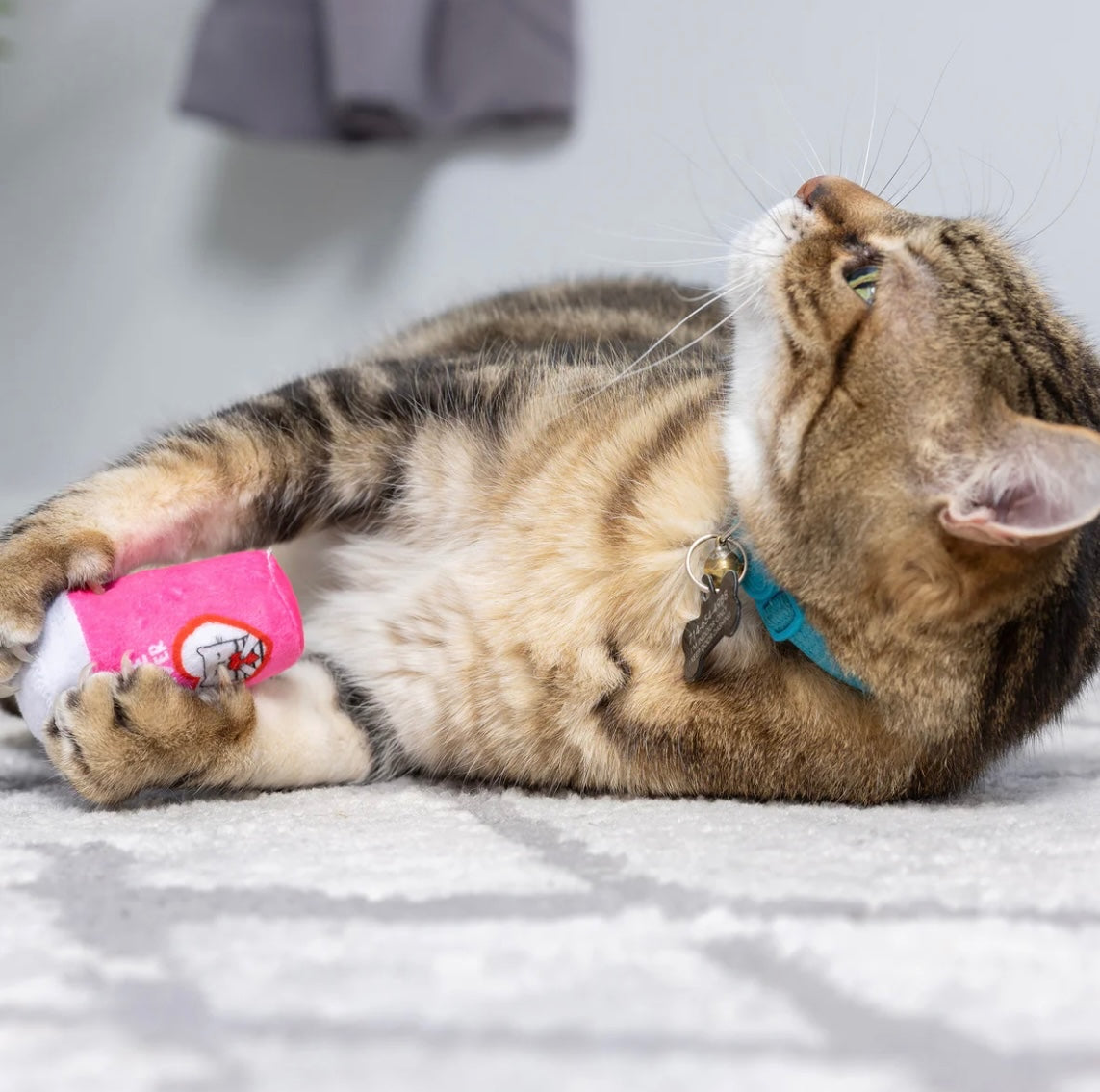 First Lick Heart & Be Mine Coffee 2pk Cat Toy
