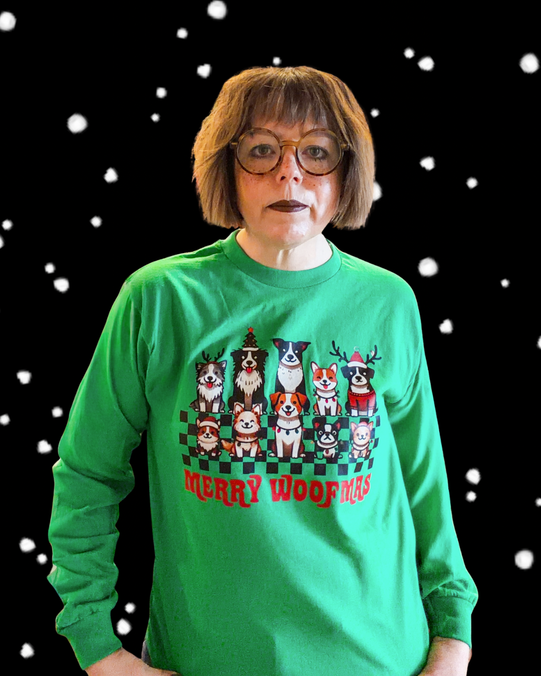Merry Woofmas Long Sleeve Tee