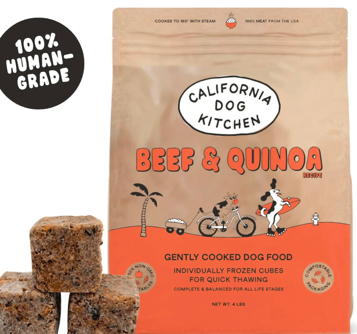 California Dog Kitchen 4lb Bag