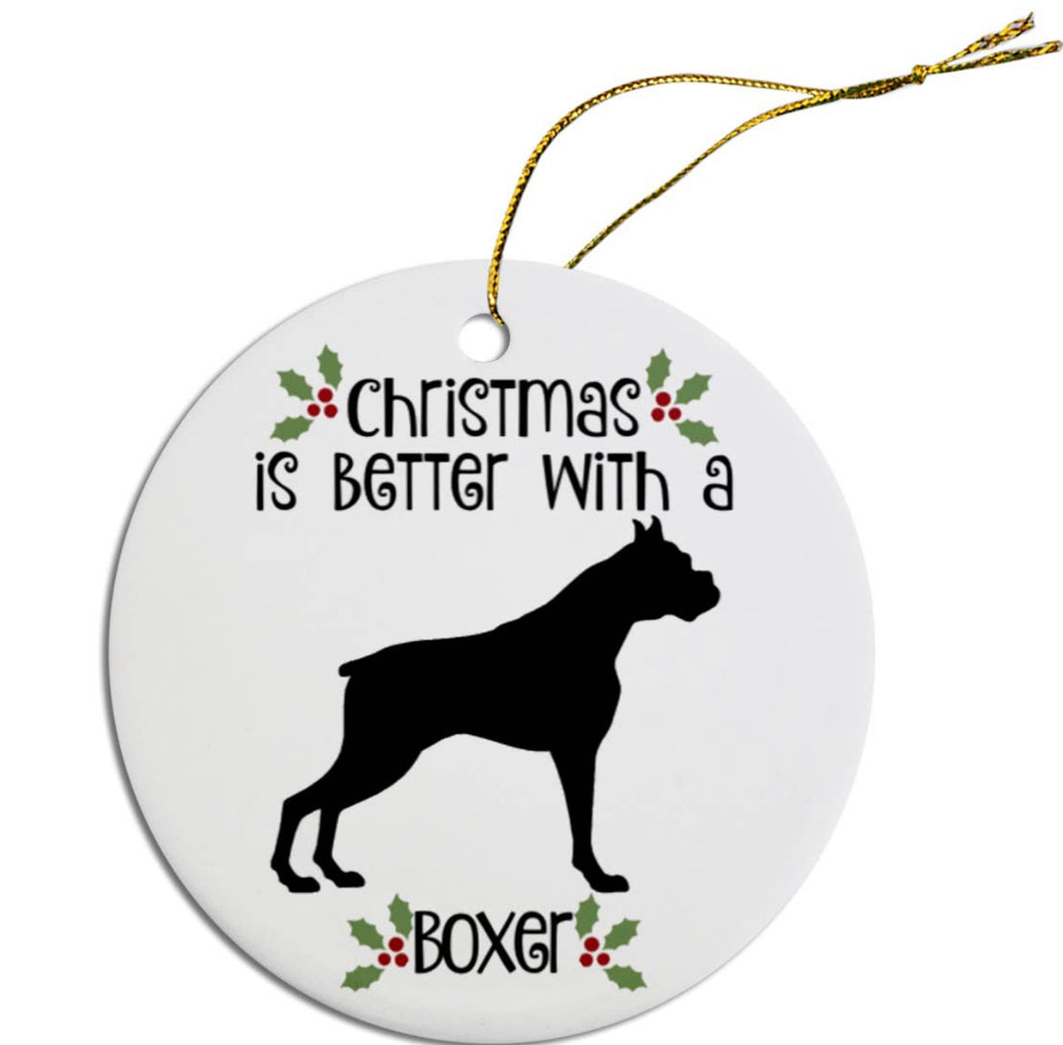 Dog Breed Christmas Ornament