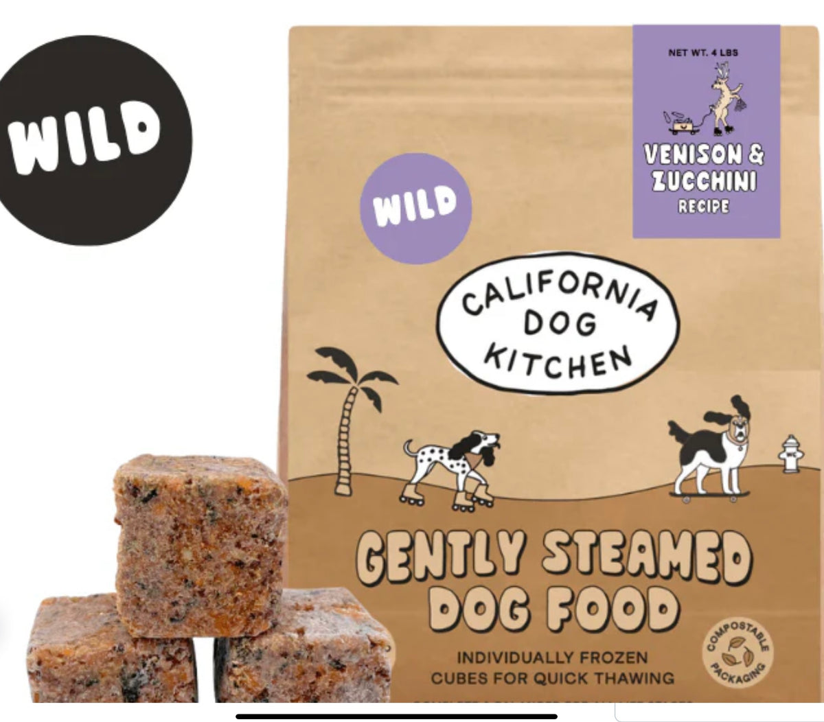 California Dog Kitchen 4lb Bag