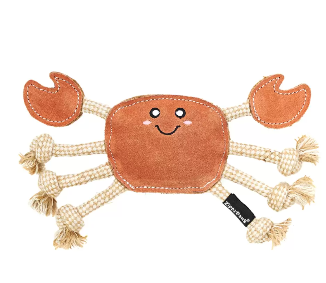 Zippy Paws EcoZippy Suede Rope Buddies