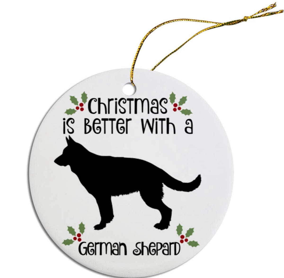 Dog Breed Christmas Ornament