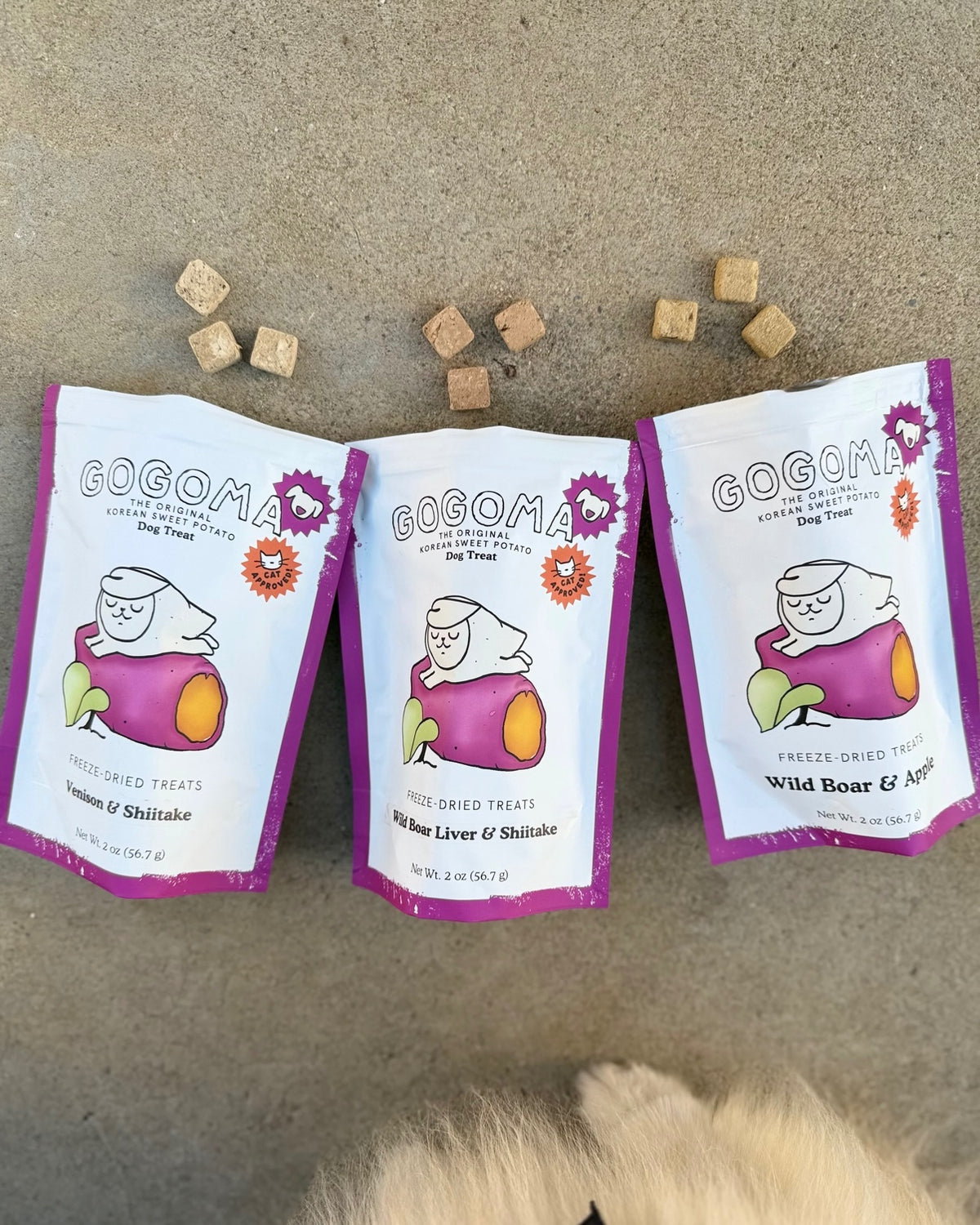 Gogoma Freeze Dried Cat and Dog Treats