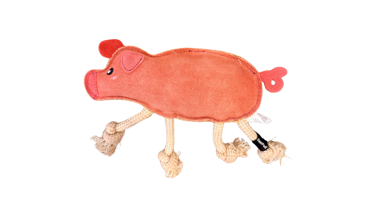 Zippy Paws EcoZippy Suede Rope Buddies