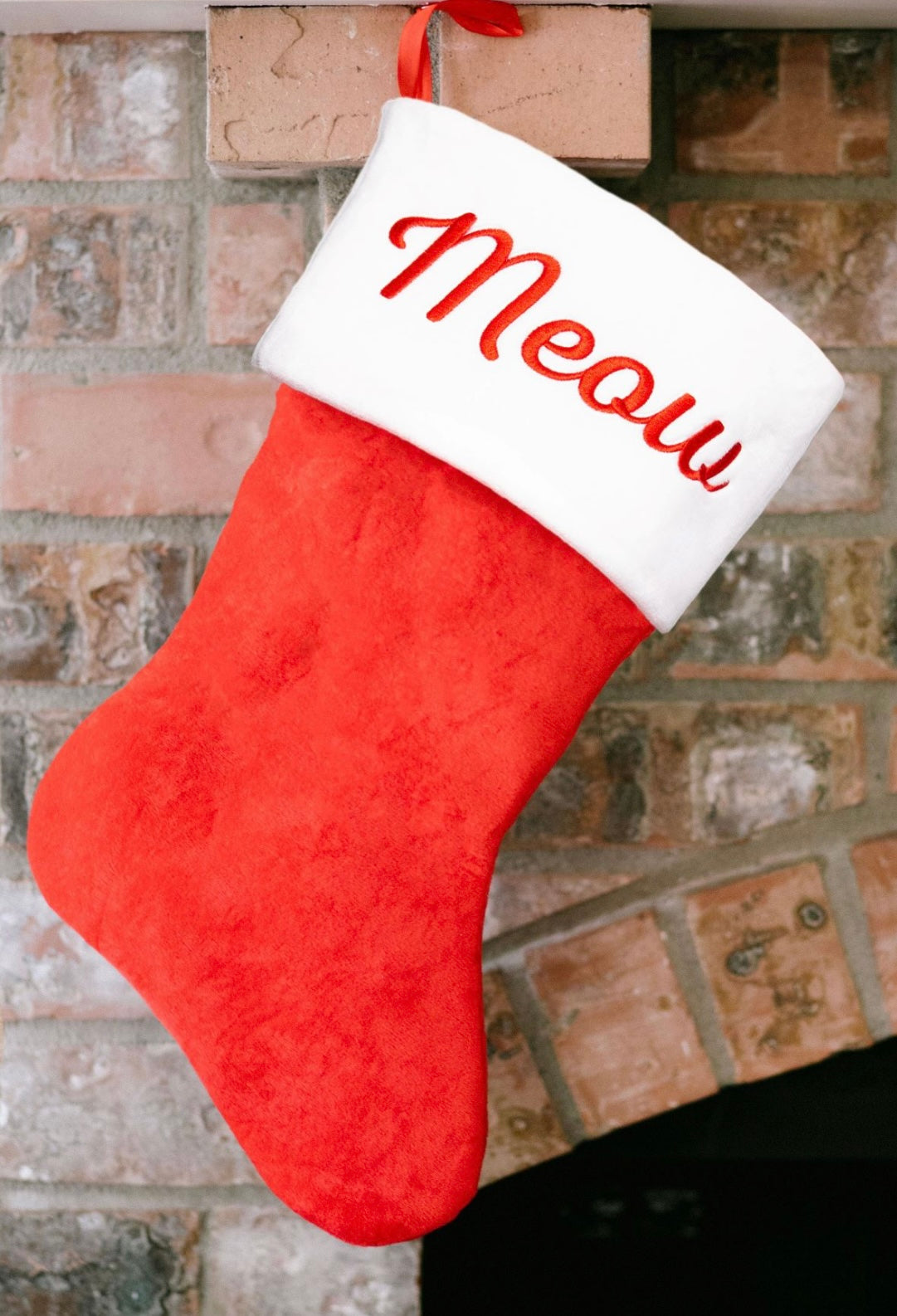 Meow/Woof Christmas Stocking