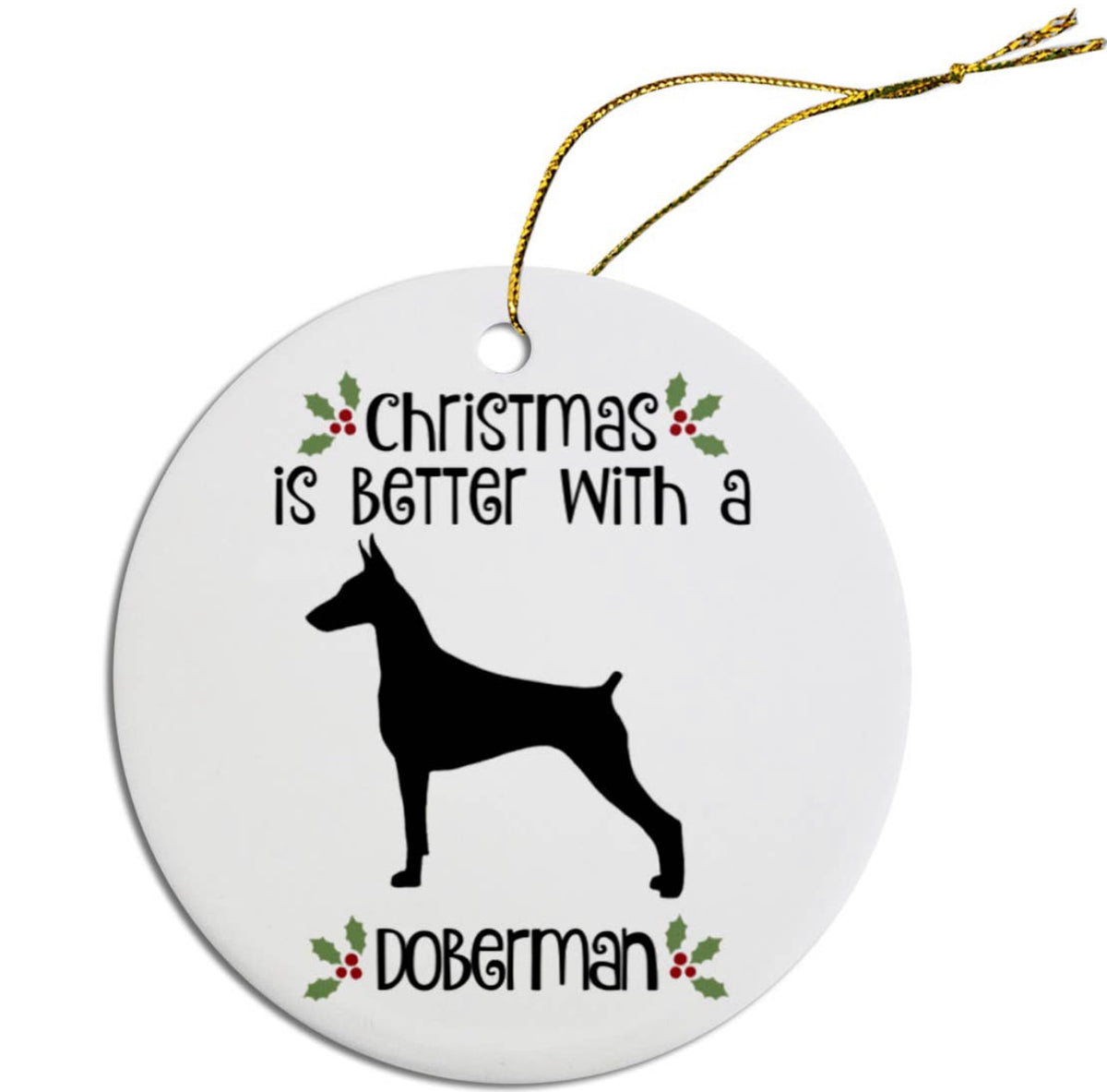 Dog Breed Christmas Ornament