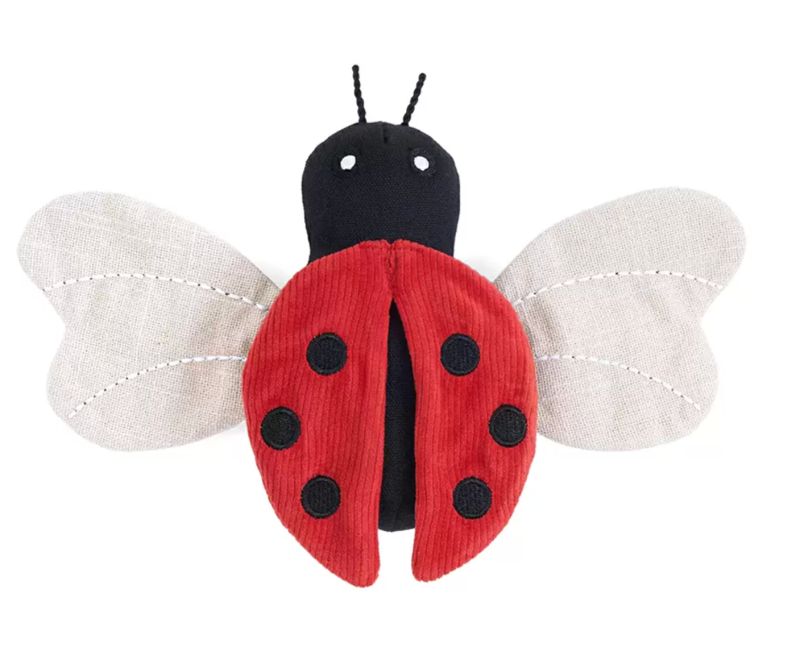 Zippy Paws EcoZippy Corduroy Critter Ladbug