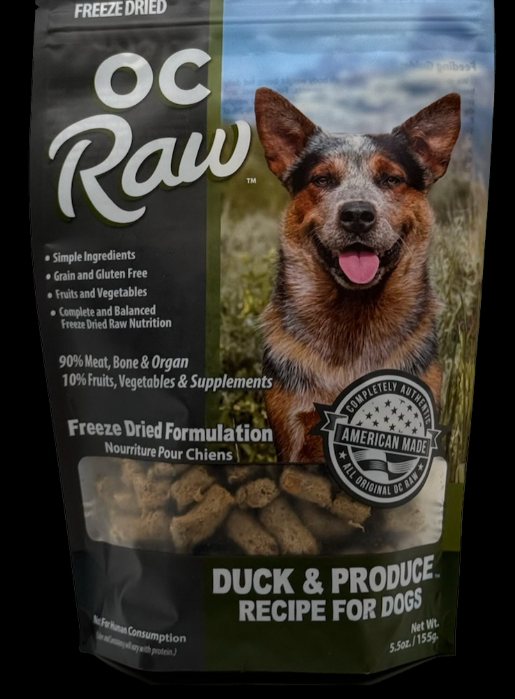 OC Raw Freeze Dried Meaty Rox 5.5 oz
