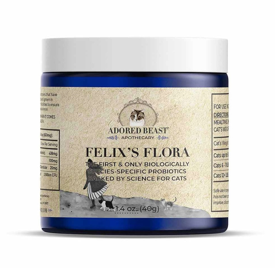 Adored Beast Felix's Flora | Feline Species Specific Probiotic