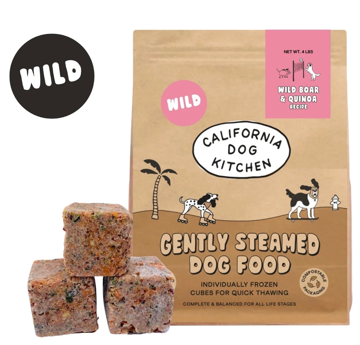 California Dog Kitchen 4lb Bag