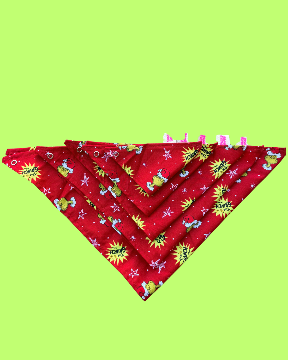 Grinch Holiday Bandana