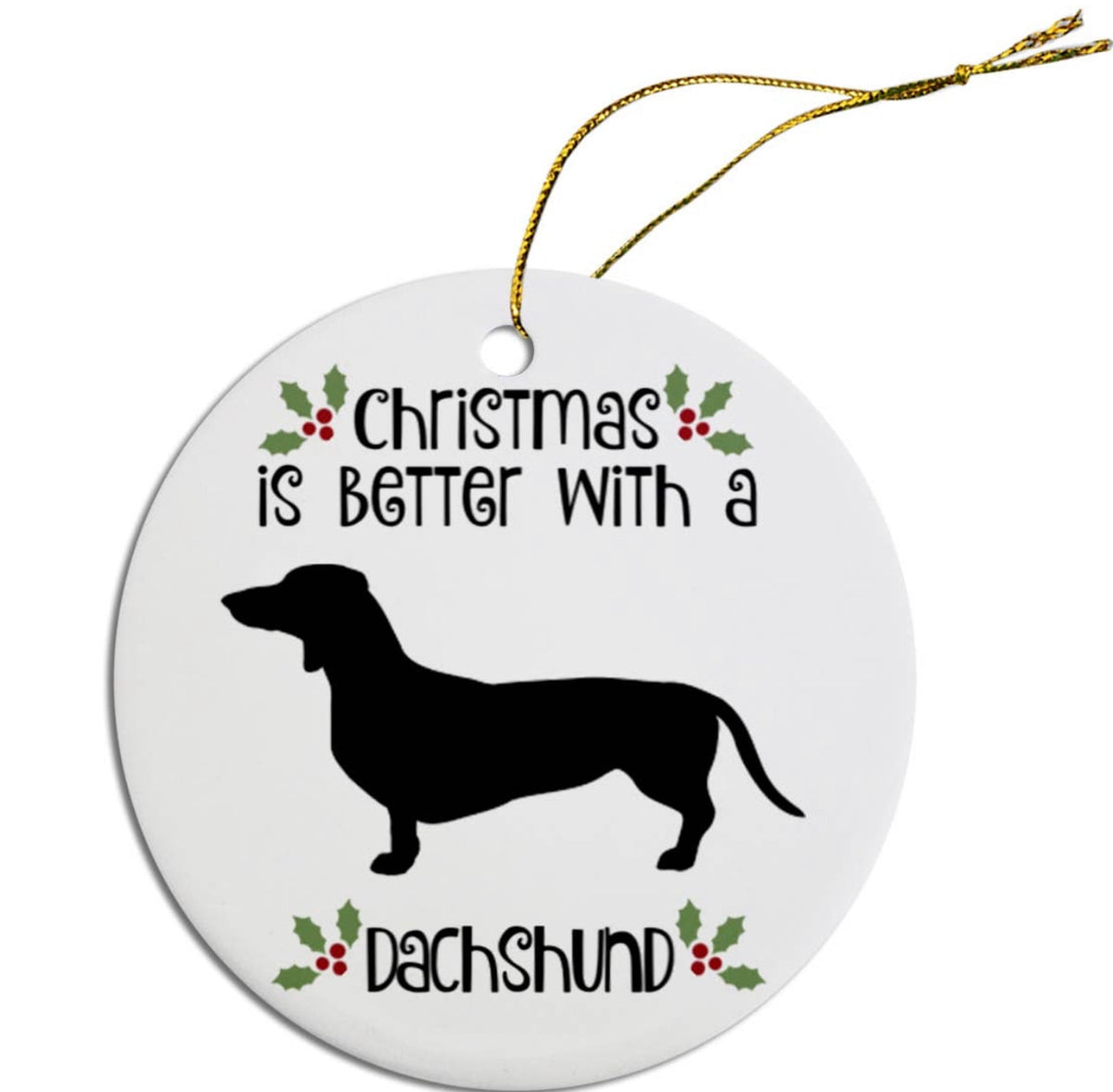 Dog Breed Christmas Ornament