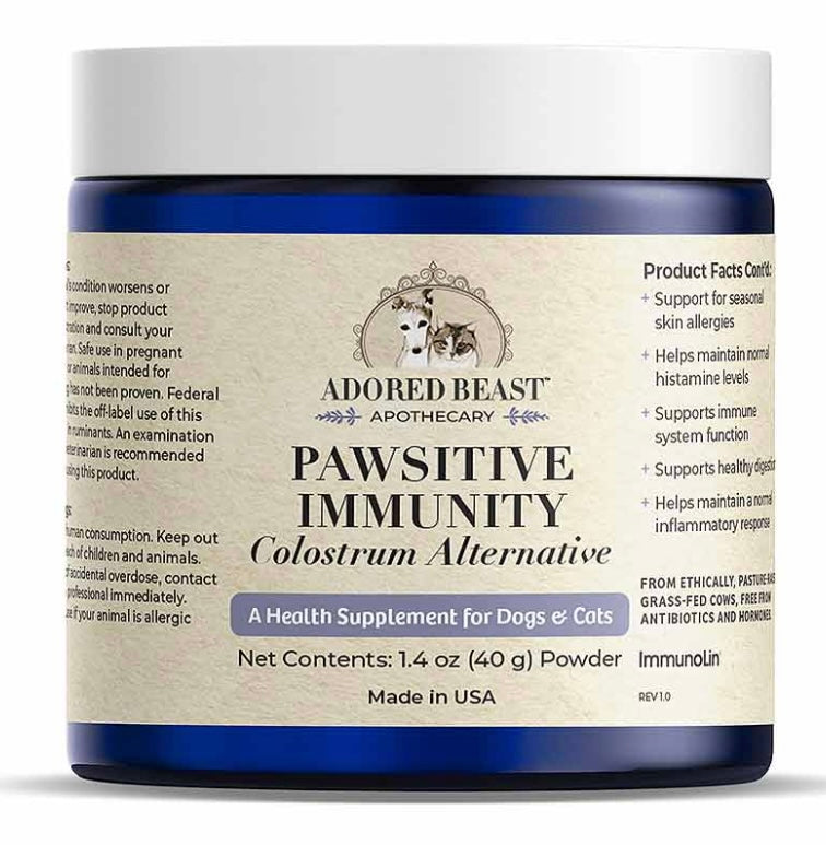 Adored Beast Pawsitive. Immunity