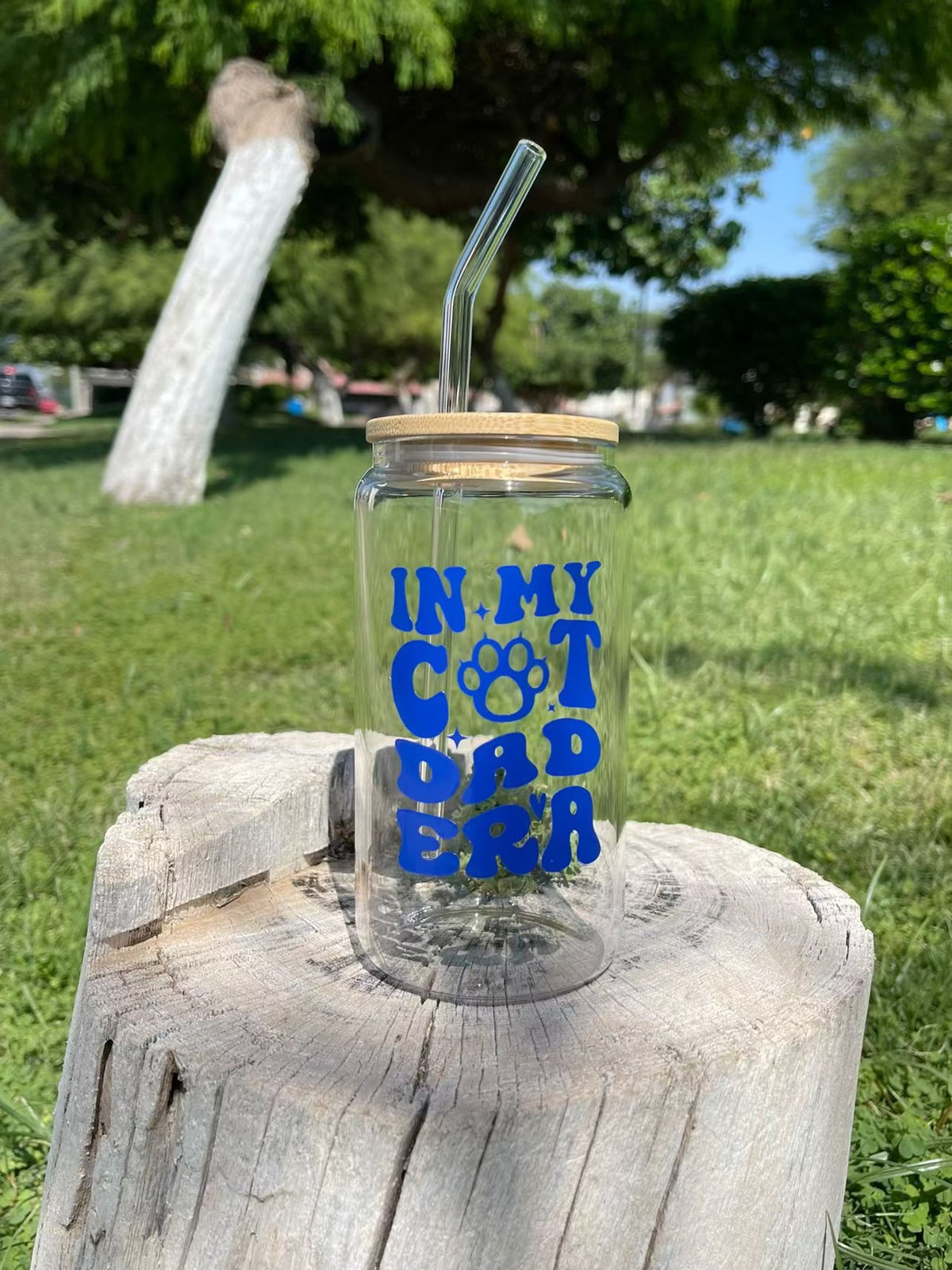 Era Coffee Glass Cat